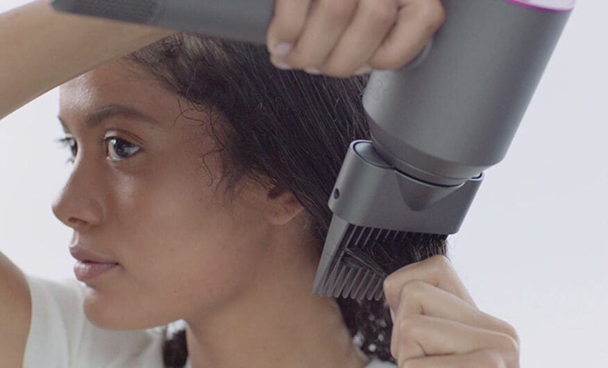 Video abspielen: Dyson Supersonic Styling-Anleitungen